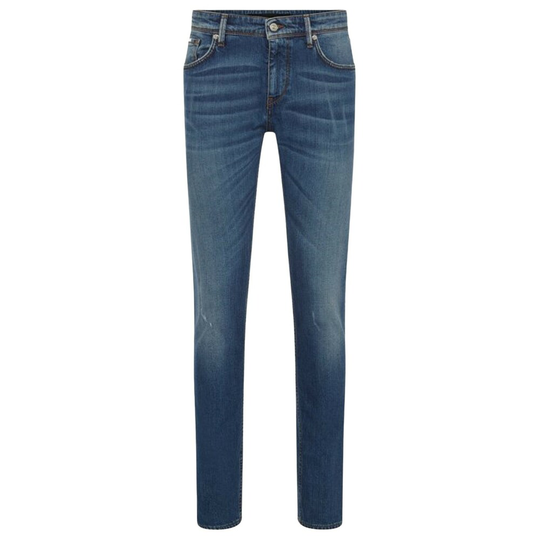 Hugo Boss - Jeans - Blå - Herr - Storlek: W33,W34,W35