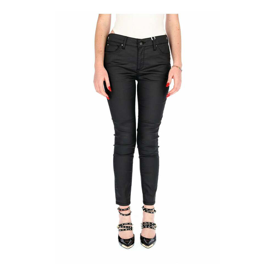 Fracomina - Skinny Jeans - Svart - Dam - Storlek: W30,W25,W26,W32,W31,W29,W27,W28