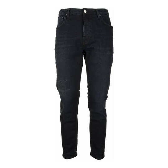 Haikure - Baggy Jeans - Svart - Herr - Storlek: W31