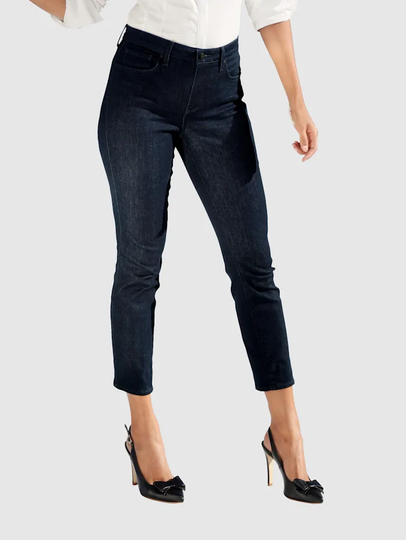 Jeans med formande effekt NYDJ Mörkblå
