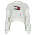 Tröjor Tommy Jeans TJW OVRSZD FLAG STITCH SWEATER