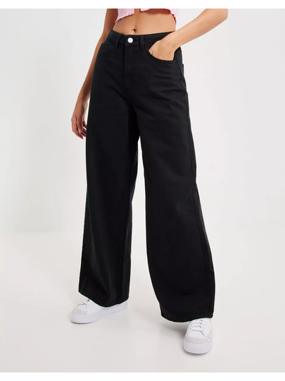 Vila Viwidey Cotti Hw Wide Jeans/Pb Baggy jeans Black