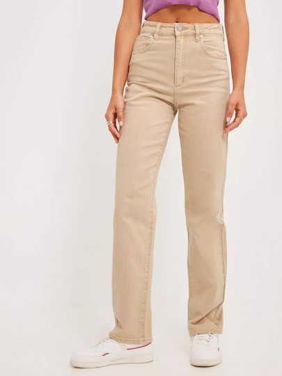 Abrand Jeans - Straight jeans - Latte - A 94 High Straight - Jeans