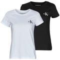 T-shirts med korta ärmar Calvin Klein Jeans 2-PACK MONOLOGO SLIM TEE