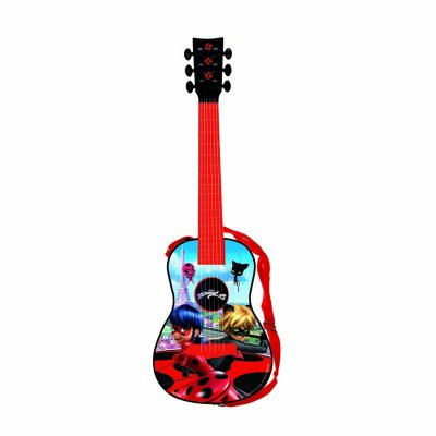 Gitarr för barn Lady Bug Röd