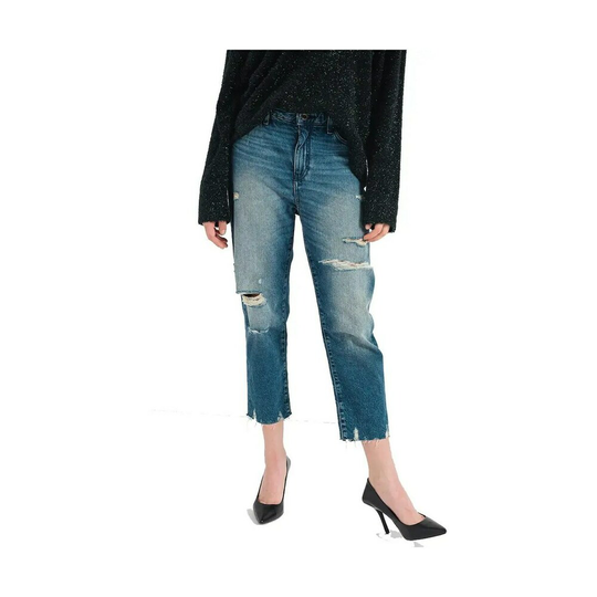Armani Exchange - Jeans - Blå - Dam - Storlek: W28,W25,W27,W26,W30,W29