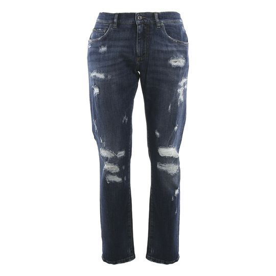Dolce & Gabbana - Jeans - Blå - Herr - Storlek: 2XL
