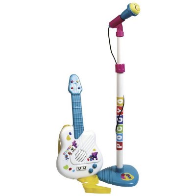 Musikalisk Leksak Pocoyo Mikrofon Gitarr för barn