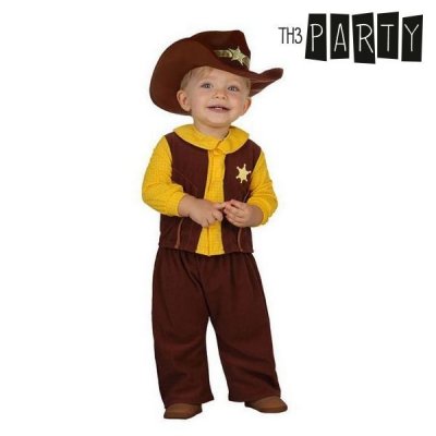 Maskeraddräkt bebis Cowboy (2 Pcs) (Storlek: 0-6 månader)