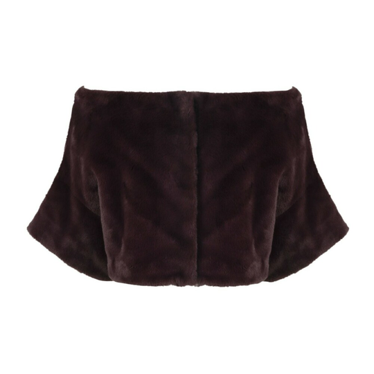 P.a.r.o.s.h. - Capes och Ponchos - Brun - Dam - Storlek: XS