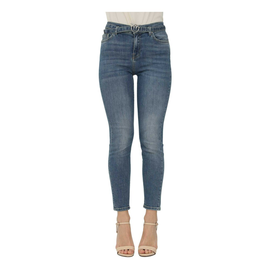 Pinko - Skinny Jeans - Blå - Dam - Storlek: W32,W29,W30