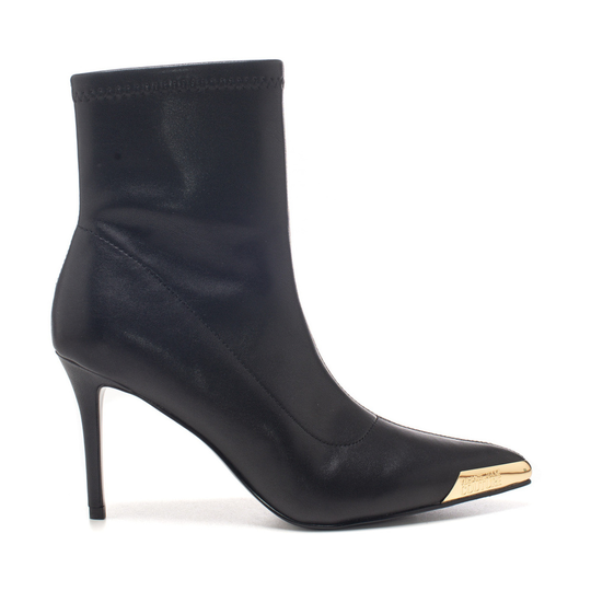 Versace Jeans Couture - Boots - Svart - Dam - Storlek: 36 Eu,35 Eu,37 Eu,39 Eu,38 Eu,40 EU