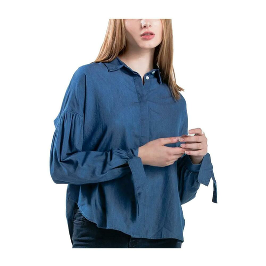 Levi's - Blusar - Blå - Dam - Storlek: M