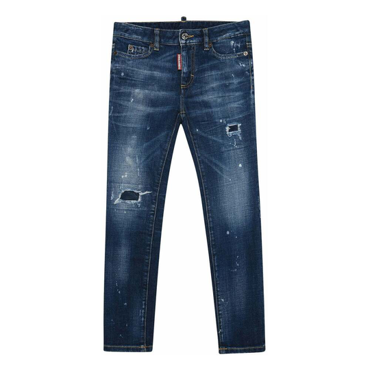Dsquared2 - Jeans - Blå - Flicka - Storlek: 164 CM