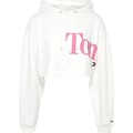 Sweatshirts Tommy Jeans SUDADERA BLANCA MUJER DW0DW13577