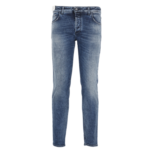 Entre amis - Skinny Jeans - Blå - Herr - Storlek: W29