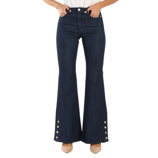 Michael Kors - Flare Jeans - Blå - Dam - Storlek: S,Xs,2Xs,3Xs