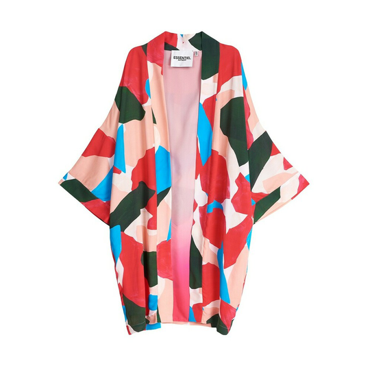Essentiel Antwerp - Capes och Ponchos - Röd - Dam - Storlek: ONE Size