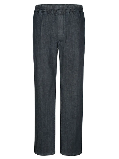 Jeans med resårlinning Roger Kent Mörkblå