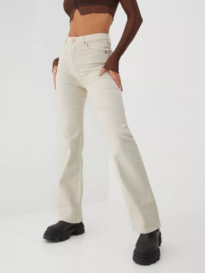 the ODENIM - Straight jeans - Ecru - O-Ninety Jeans - Jeans