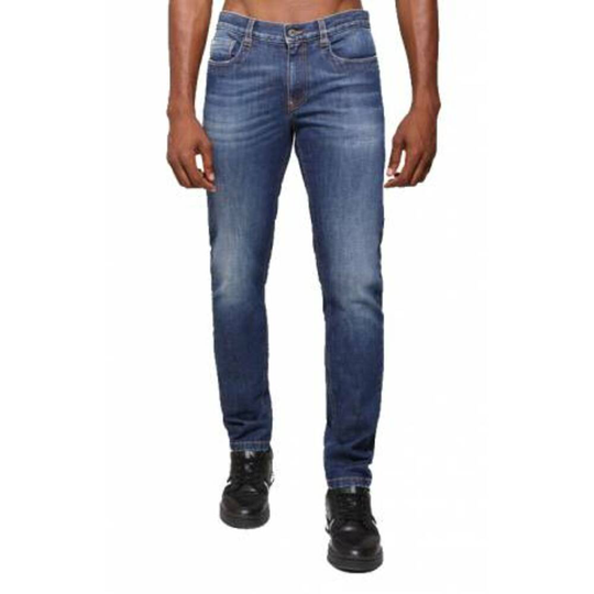 Bikkembergs - Jeans - Blå - Herr - Storlek: W30