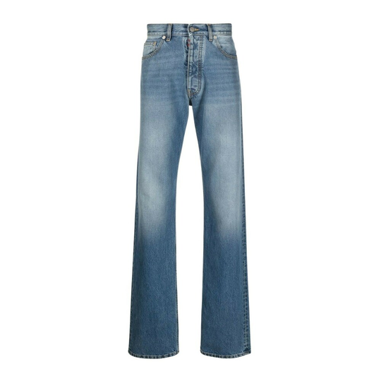 Maison Margiela - Baggy Jeans - Blå - Herr - Storlek: W32,W33,W31,W34
