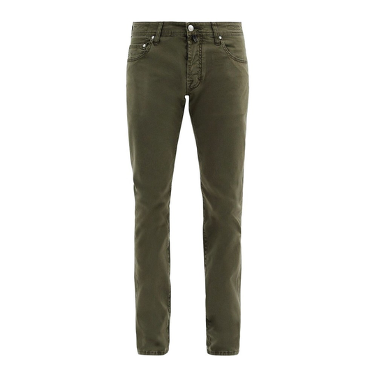Jacob Cohën - Jeans - Grön - Herr - Storlek: W36