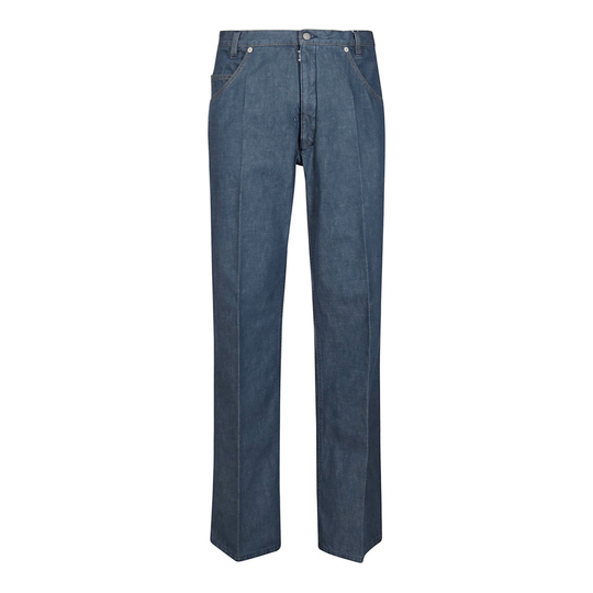 Maison Margiela - Baggy Jeans - Blå - Herr - Storlek: W31