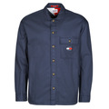 Skjortor med långa ärmar Tommy Jeans TJM CLASSIC SOLID OVERSHIRT