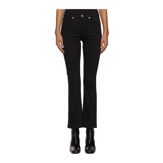 Dondup - Flare Jeans - Svart - Dam - Storlek: W26