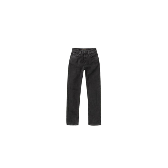 Nudie Jeans - Straight - Svart - Dam - Storlek: W28 L30,W27 L30,W29 L30,W30 L30,W25 L30