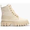 Skor Pitillos Botines Oxford plus lucido beige
