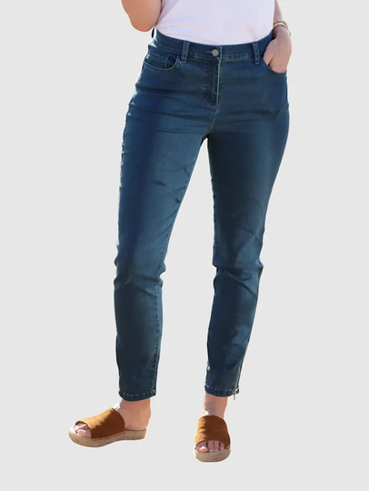 Jeans i mycket stretchigt material Delmod pure Dark blue