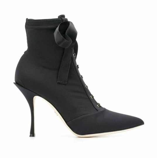 Dolce & Gabbana - Högklackat - Svart - Dam - Storlek: 36 Eu,38 1/2 Eu,39 Eu,39 1/2 EU