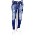 Stuprörsjeans Local Fanatic Jeans Slim Fit Bla