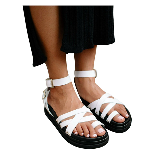 Alohas - Sandaler - Vit - Dam - Storlek: 36 EU
