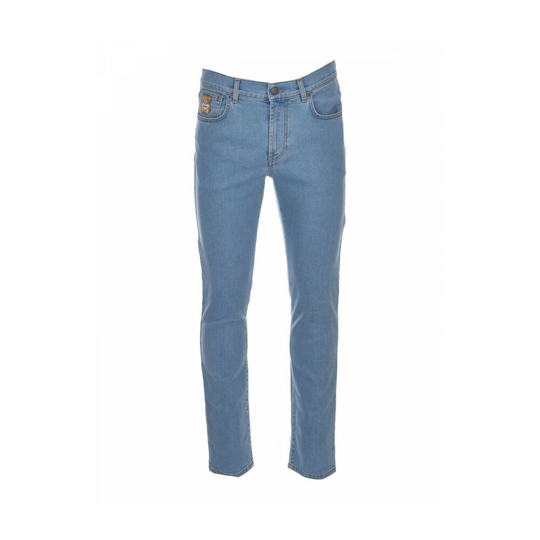 Moschino - Skinny Jeans - Blå - Dam - Storlek: 2Xl,Xl,L,3Xl