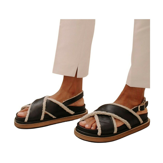 Alohas - Sandaler - Svart - Dam - Storlek: 42 Eu,35 EU