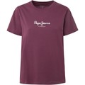T-shirts med korta ärmar Pepe jeans CAMISETA MORADA MUJER PL505292