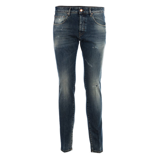 Don The Fuller - Skinny Jeans - Blå - Herr - Storlek: W38,W35,W30,W36,W31