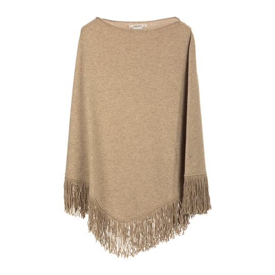 Kangra - Capes och Ponchos - Brun - Dam - Storlek: M