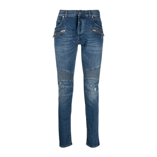 Balmain - Jeans - Blå - Herr - Storlek: W33,W32,W34,W30,W31