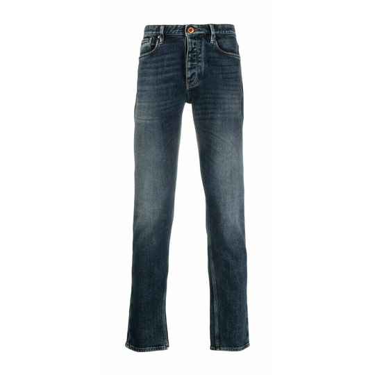 Emporio Armani - Jeans - Blå - Herr - Storlek: W32,W30,W38,W36,W31,W34,W33,W29