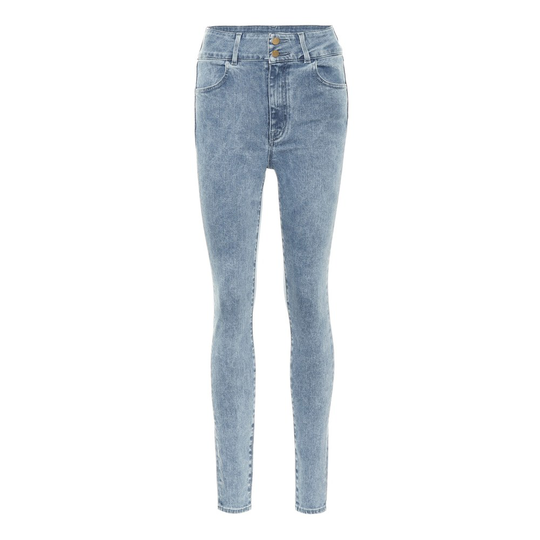 J Brand - Skinny Jeans - Blå - Dam - Storlek: W24