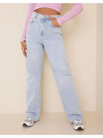Gina Tricot Idun straight jeans Straight jeans Pale Blue