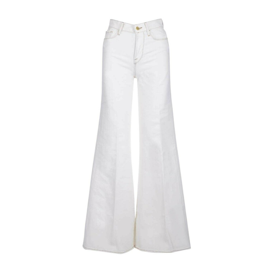 Frame - Flare Jeans - Vit - Dam - Storlek: W29,W26,W25,W27,W28
