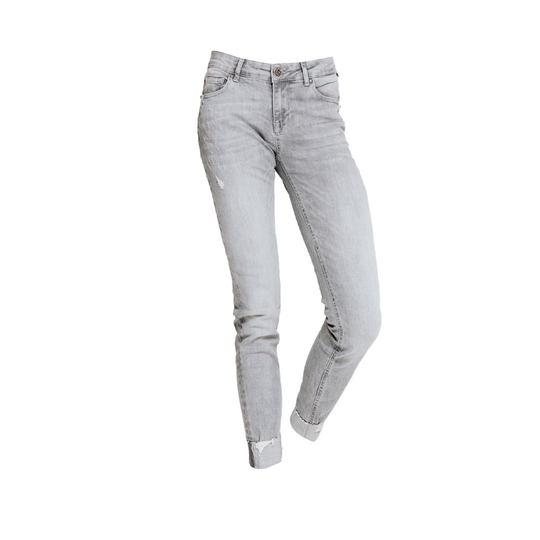 Zhrill - Boyfriend Jeans - Blå - Dam - Storlek: W29,W27,W30