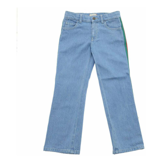 Gucci - Jeans - Blå - Flicka - Storlek: 128 Cm,140 CM