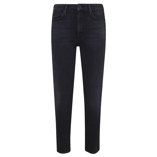 Mother - Skinny Jeans - Svart - Dam - Storlek: W31,W29,W27,W30,W28