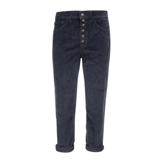 Dondup - Boyfriend Jeans - Blå - Dam - Storlek: W25